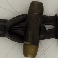 Пряжка металл+кожзам S34027