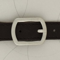 Пряжка металл+кожзам S34046