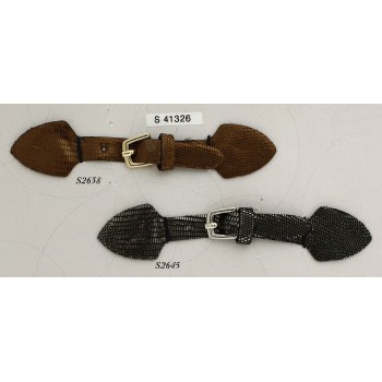 Пряжка металл+кожзам S41326