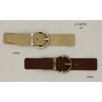 Пряжка металл+кожзам S54151