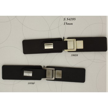 Пряжка металл+кожзам S54195