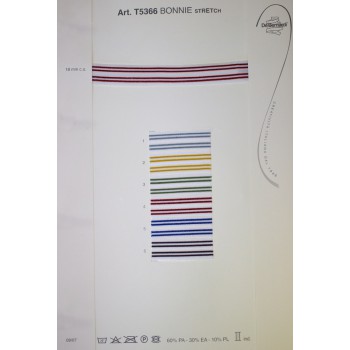 Тесьма 5366, Стрейч, 60%Полиамид 30%Эластан 10%Полиэстер
