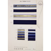 Тесьма 6286, Киперная, 90%Полиамид 10%Полиуретан