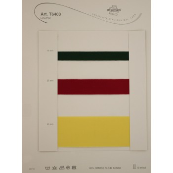 Тесьма 6403, Лента, 100%Хлопок